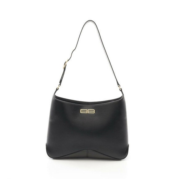 Balenciaga XX Shoulder Bag Leather Black - Picture 1 of 7